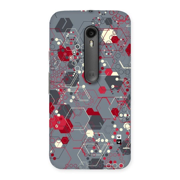 Hexagons Pattern Back Case for Moto G3