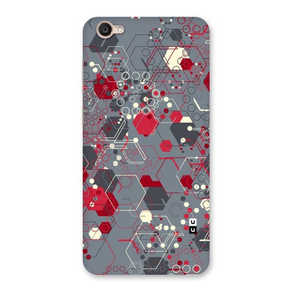 Hexagons Pattern Back Case for Vivo Y55s