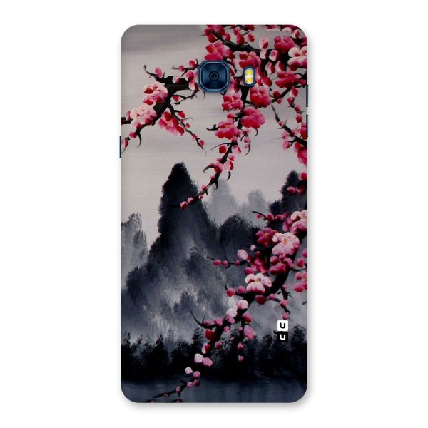 Hills And Blossoms Back Case for Galaxy C7 Pro