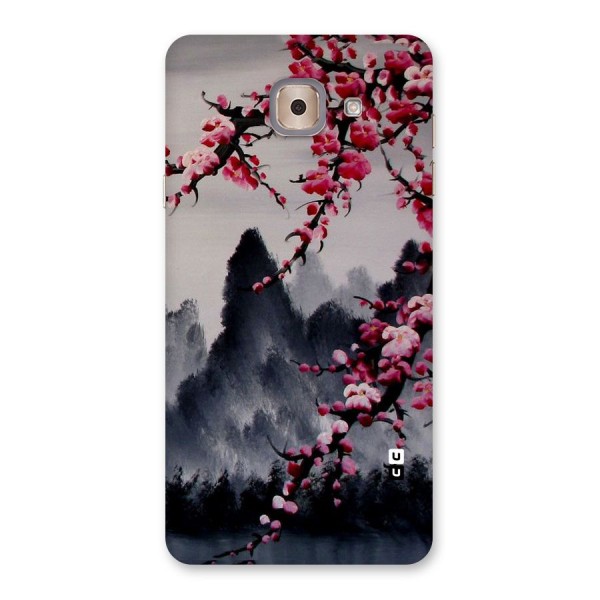 Hills And Blossoms Back Case for Galaxy J7 Max