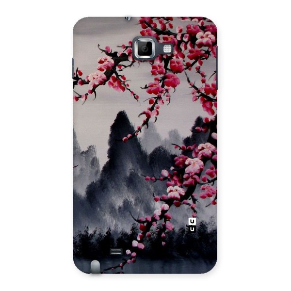 Hills And Blossoms Back Case for Galaxy Note