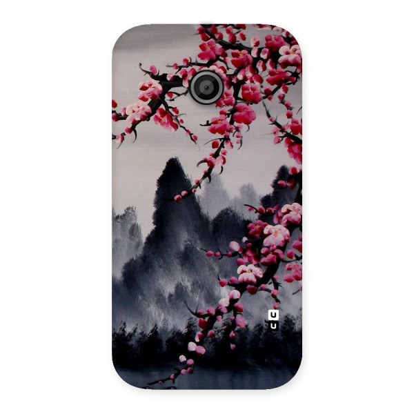 Hills And Blossoms Back Case for Moto E