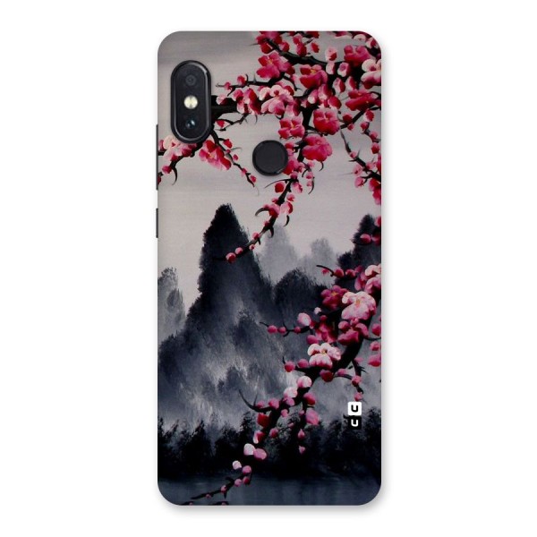 Hills And Blossoms Back Case for Redmi Note 5 Pro