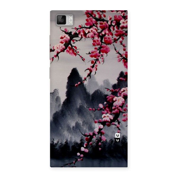 Hills And Blossoms Back Case for Xiaomi Mi3