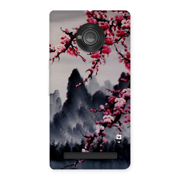 Hills And Blossoms Back Case for Yu Yuphoria