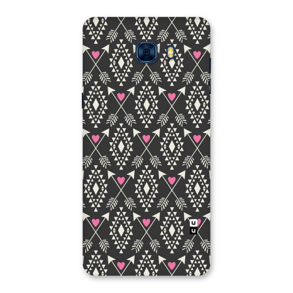 Hit Arrow Love Back Case for Galaxy C7 Pro