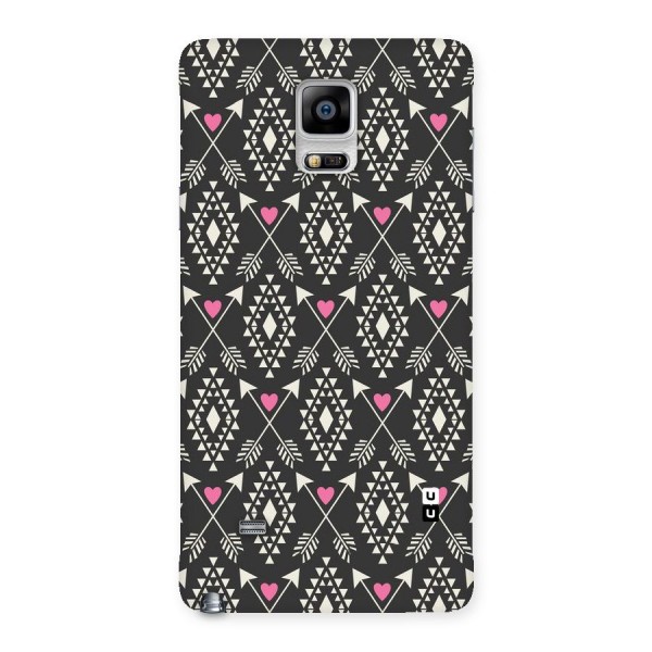 Hit Arrow Love Back Case for Galaxy Note 4