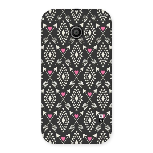 Hit Arrow Love Back Case for Moto E