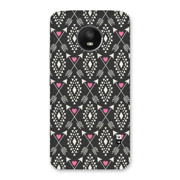 Hit Arrow Love Back Case for Moto E4 Plus