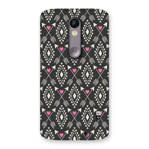 Hit Arrow Love Back Case for Moto X Force