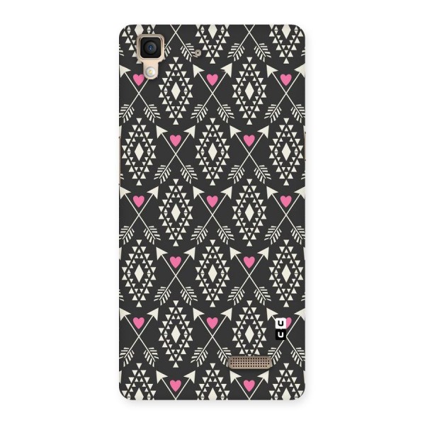 Hit Arrow Love Back Case for Oppo R7