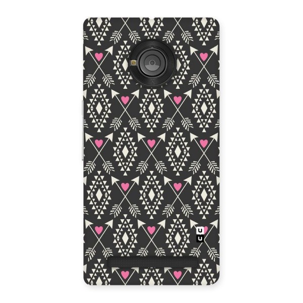 Hit Arrow Love Back Case for Yu Yuphoria