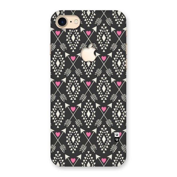 Hit Arrow Love Back Case for iPhone 7 Apple Cut