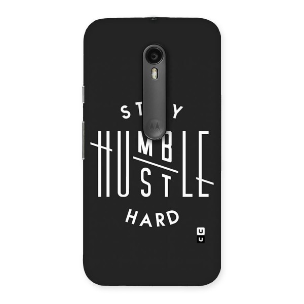 Hustle Hard Back Case for Moto G3