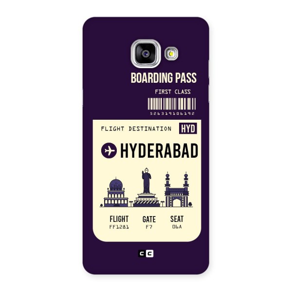 Hyderabad Boarding Pass Back Case for Galaxy A5 2016