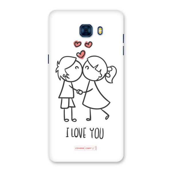 I Love You Back Case for Galaxy C7 Pro