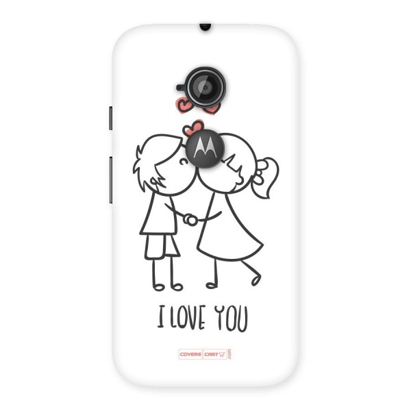 I Love You Back Case for Moto E 2nd Gen