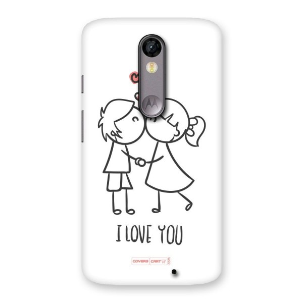 I Love You Back Case for Moto X Force