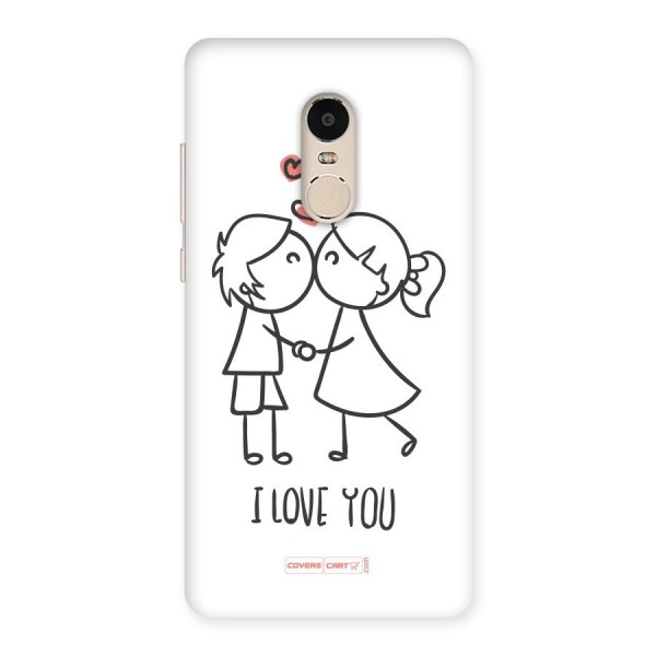 I Love You Back Case for Xiaomi Redmi Note 4