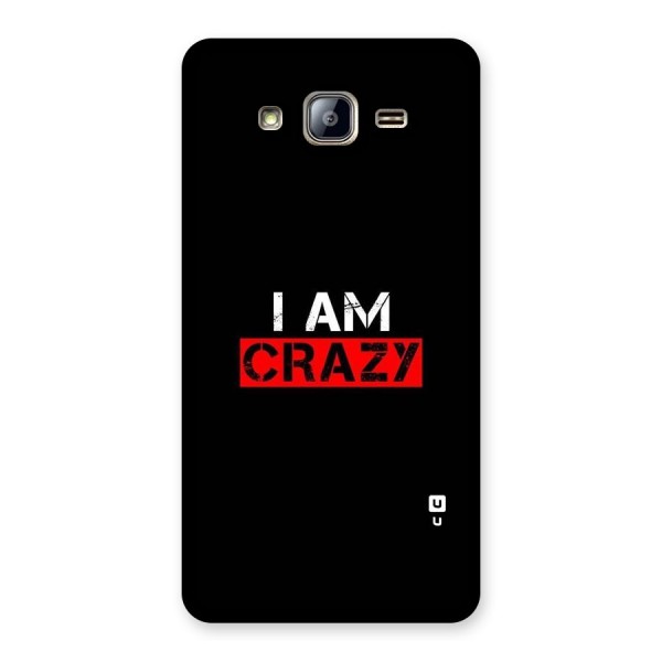 I am Crazy Back Case for Galaxy On5