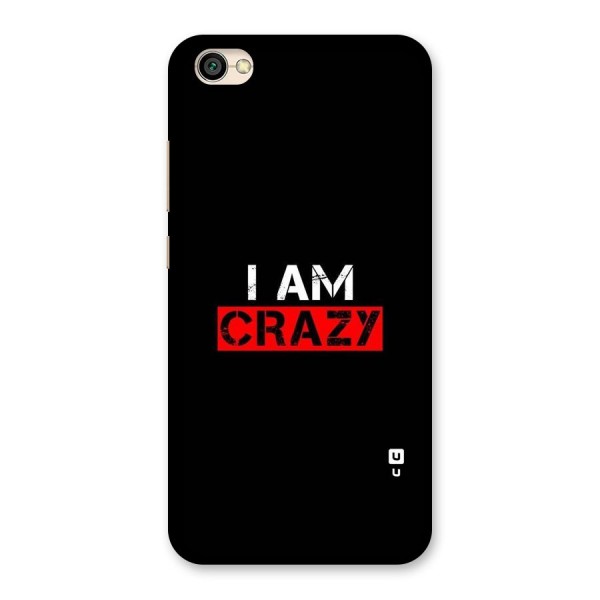 I am Crazy Back Case for Redmi Y1 Lite