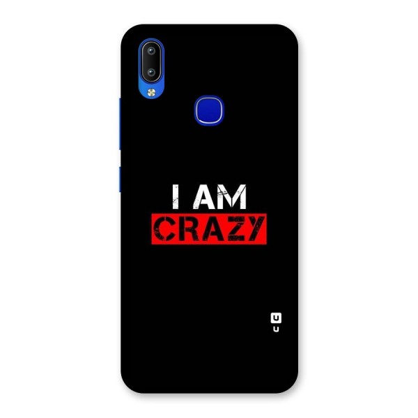 I am Crazy Back Case for Vivo Y91