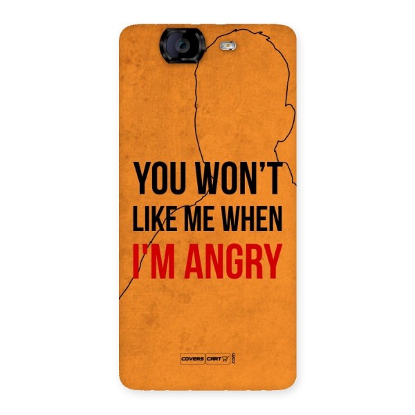 I m Angry Back Case for Canvas Knight A350