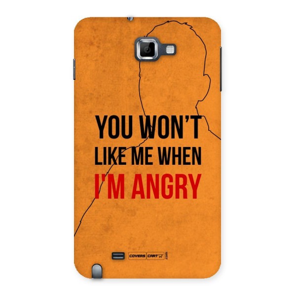 I m Angry Back Case for Galaxy Note