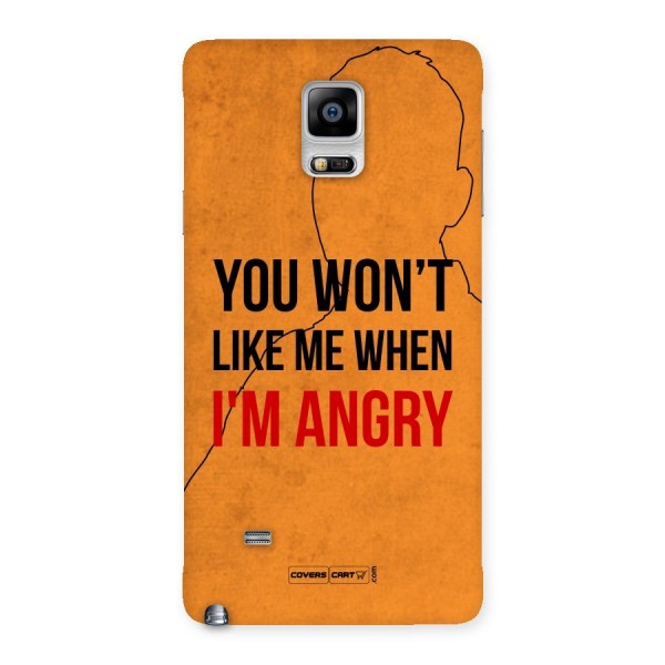 I m Angry Back Case for Galaxy Note 4