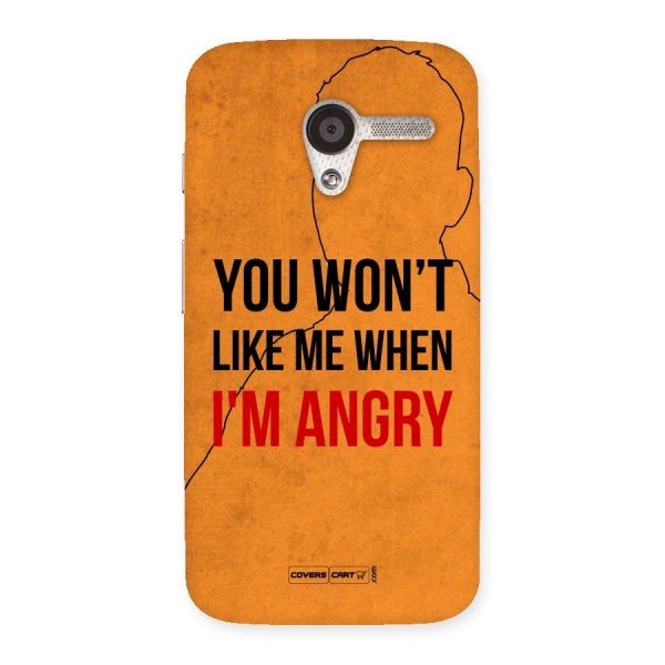 I m Angry Back Case for Moto X