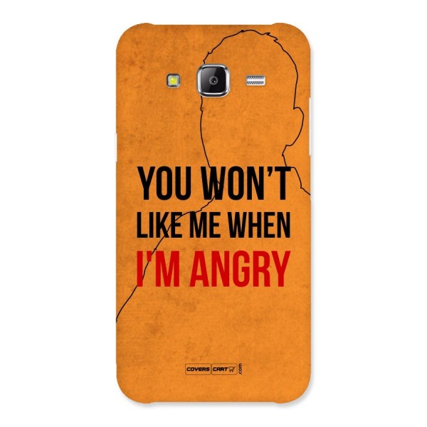 I m Angry Back Case for Samsung Galaxy J5