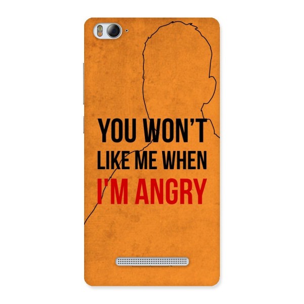 I m Angry Back Case for Xiaomi Mi4i