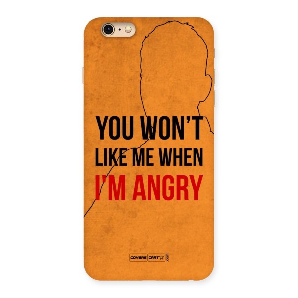 I m Angry Back Case for iPhone 6 Plus 6S Plus