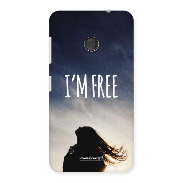 I m Free Back Case for Lumia 530