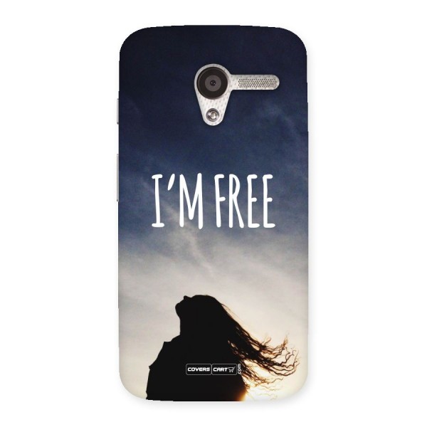 I m Free Back Case for Moto X