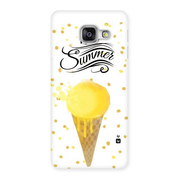 Ice Cream Summer Back Case for Galaxy A3 2016