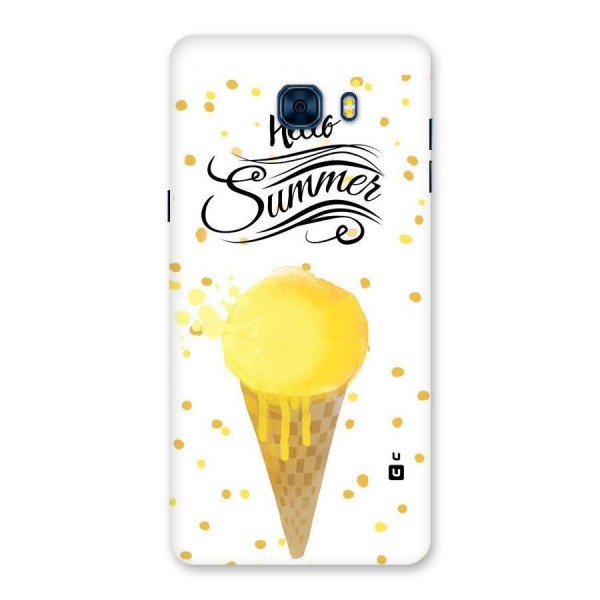 Ice Cream Summer Back Case for Galaxy C7 Pro