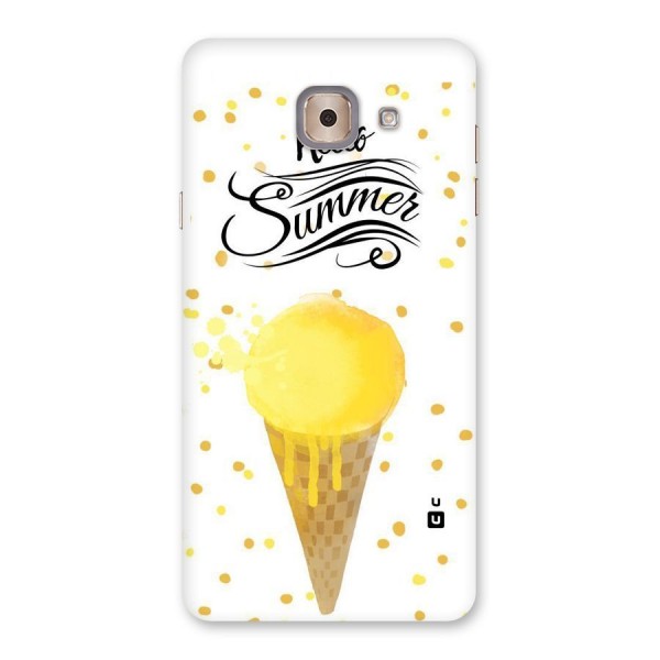 Ice Cream Summer Back Case for Galaxy J7 Max