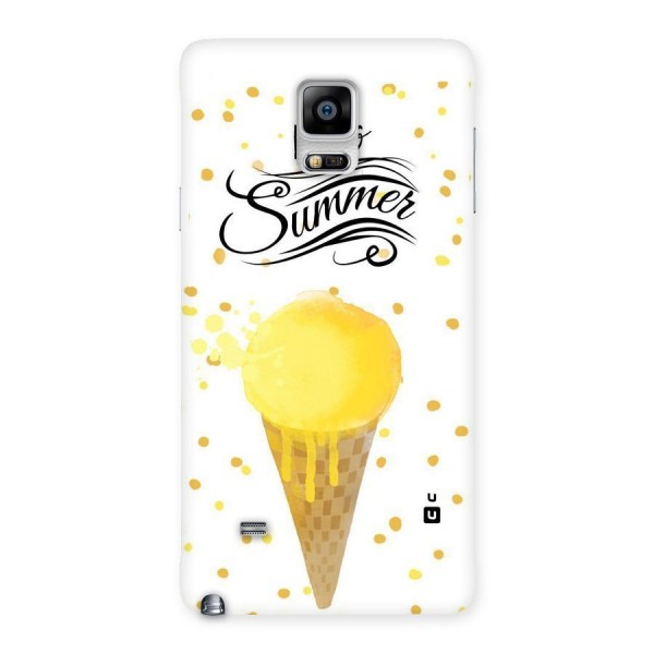 Ice Cream Summer Back Case for Galaxy Note 4