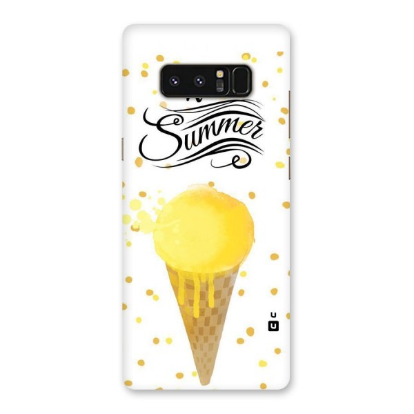 Ice Cream Summer Back Case for Galaxy Note 8