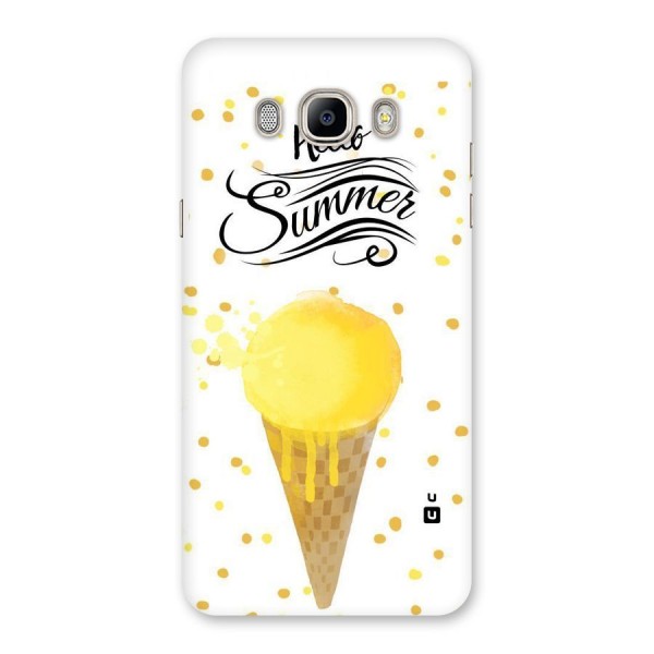 Ice Cream Summer Back Case for Galaxy On8