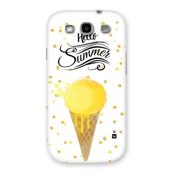 Ice Cream Summer Back Case for Galaxy S3 Neo