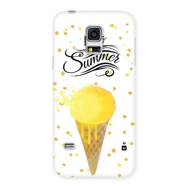 Ice Cream Summer Back Case for Galaxy S5 Mini