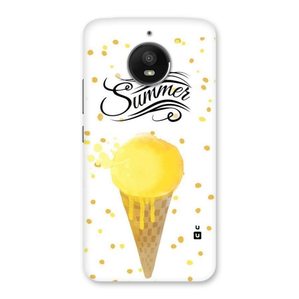 Ice Cream Summer Back Case for Moto E4 Plus