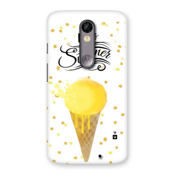 Ice Cream Summer Back Case for Moto X Force