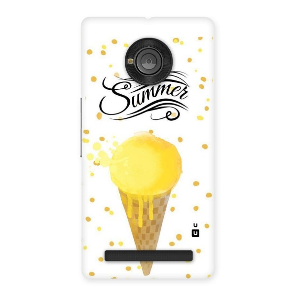 Ice Cream Summer Back Case for Yu Yuphoria