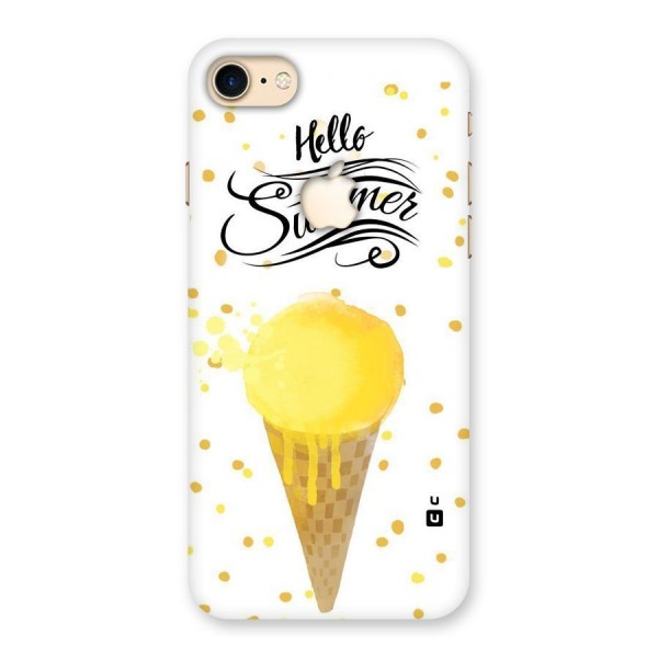 Ice Cream Summer Back Case for iPhone 7 Apple Cut