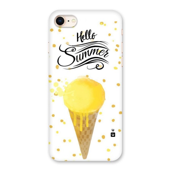 Ice Cream Summer Back Case for iPhone 8