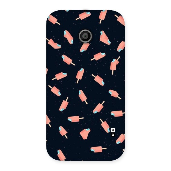 Icy Pattern Back Case for Moto E