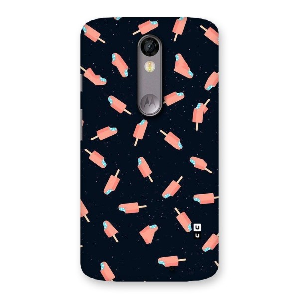 Icy Pattern Back Case for Moto X Force